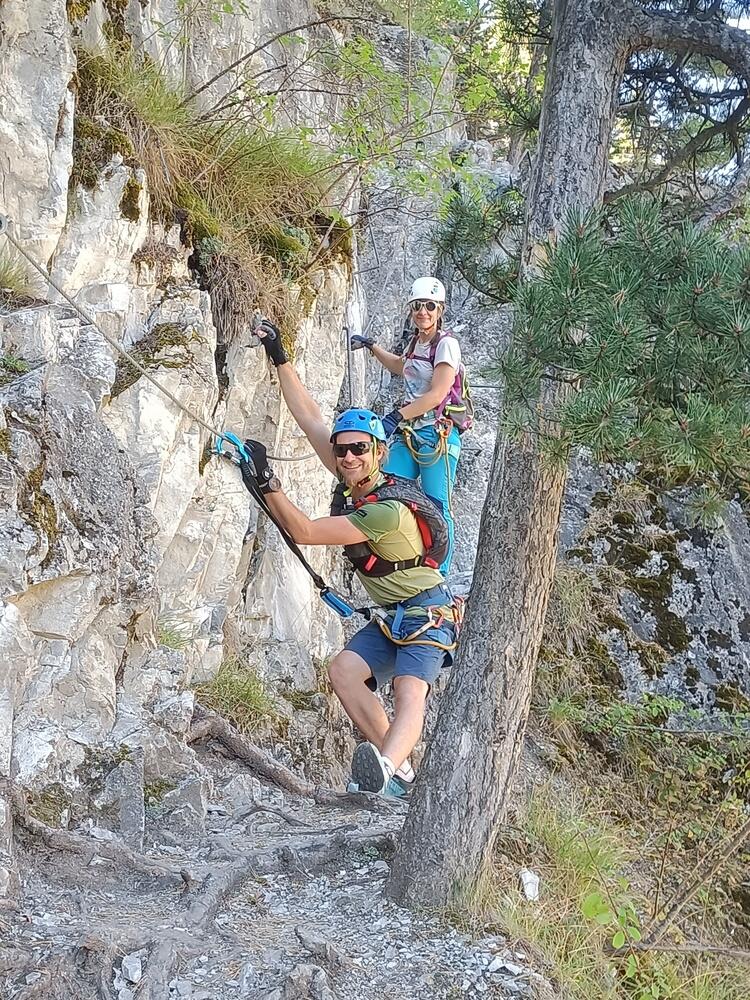 via ferrata départ via ferrata départ